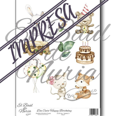 Die Cuts "Happy Birthday"