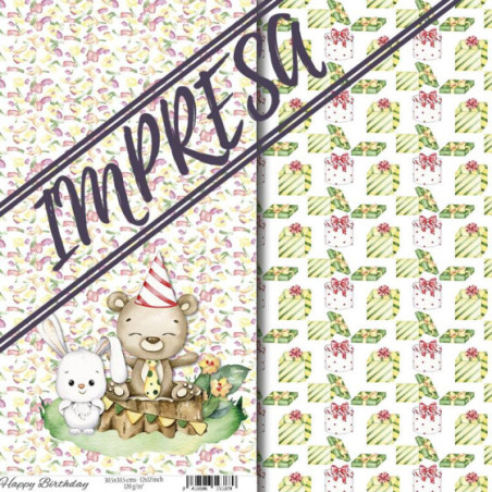 Vellum "Happy Birthday"