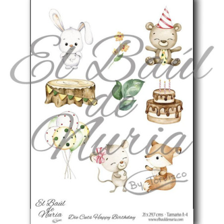 Die Cuts Happy Birthday