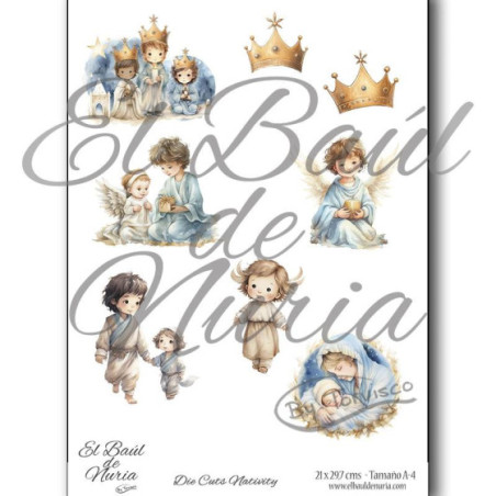 Die Cuts Nativity