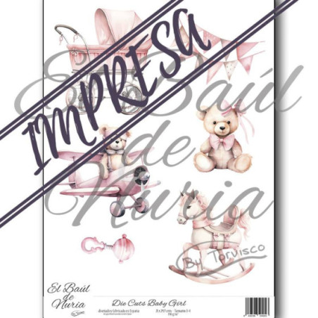 Die Cuts "Baby Girl"