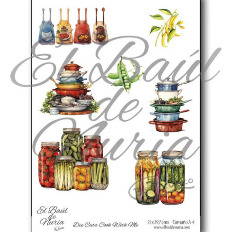 Die Cuts Cook with Me