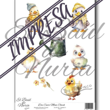 Die Cuts "Mom Chick"