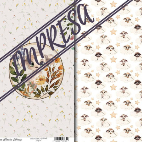 Vellum "Little Sheep"