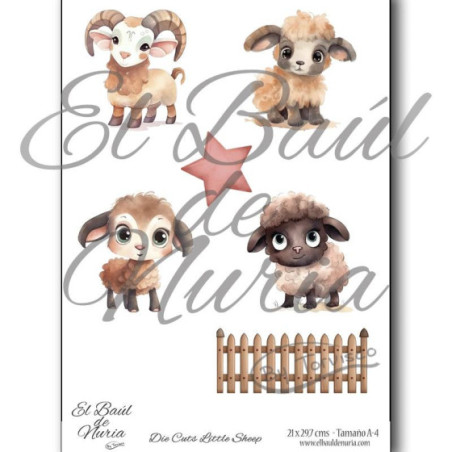 Die Cuts Little Sheep