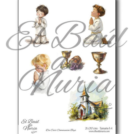 Die Cuts Communion Boys