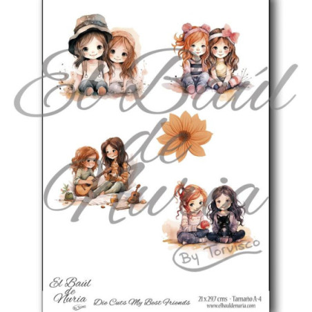 Die Cuts My Best Friends