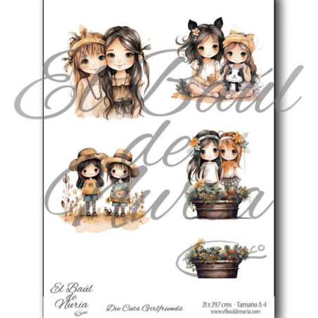 Die Cuts Girlfriends