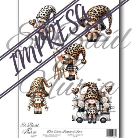 Die Cuts "Leopard Love"