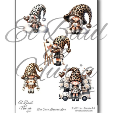 Die Cuts Leopard Love