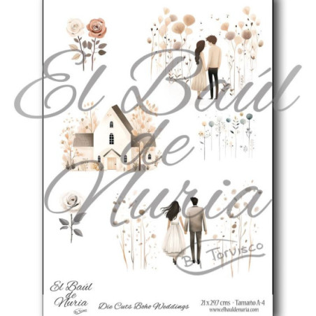 Die Cuts Boho Weddings