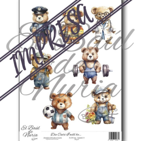 Die Cuts "I will be"