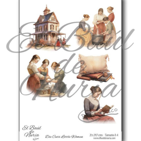 Die Cuts Lit‫tle Women