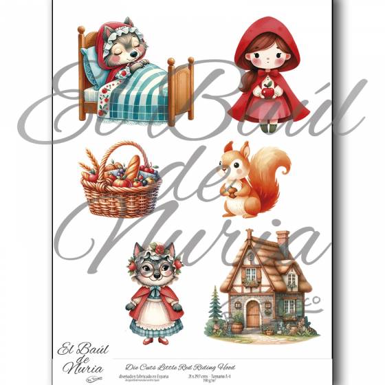 Die Cuts "Little Red Riding Hood"