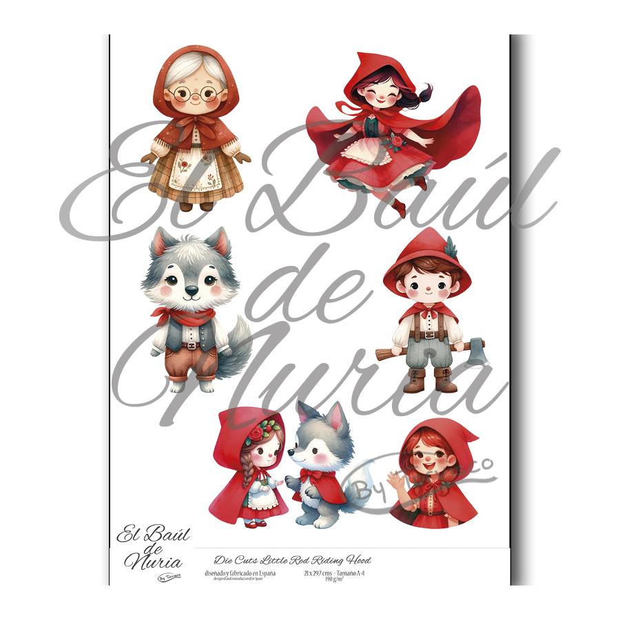 Die Cuts "Little Red Riding Hood"