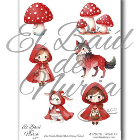 Die Cuts Little Red Riding Hood