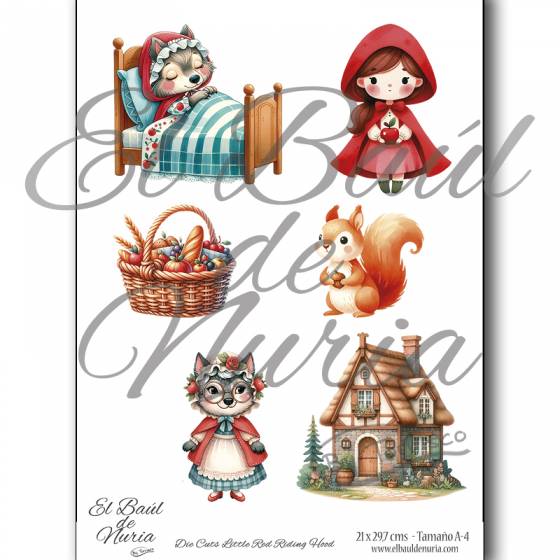 Die Cuts Little Red Riding Hood
