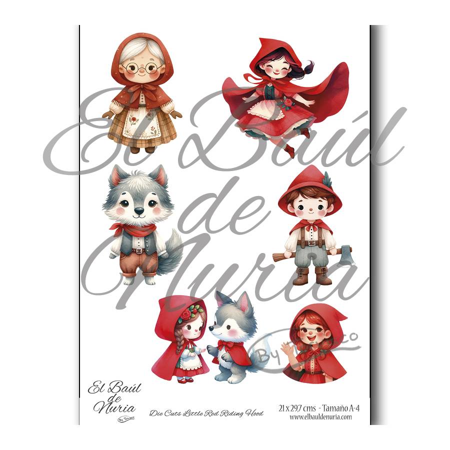 Die Cuts Little Red Riding Hood