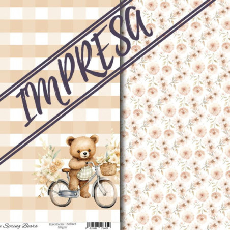 Vellum "Spring Bears"