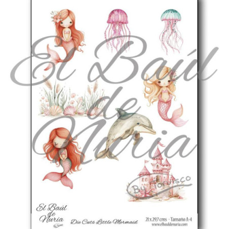 Die Cuts Little Mermaid