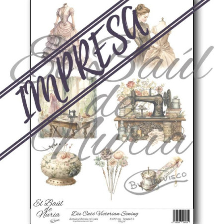 Die Cuts "Victorian Sewing"