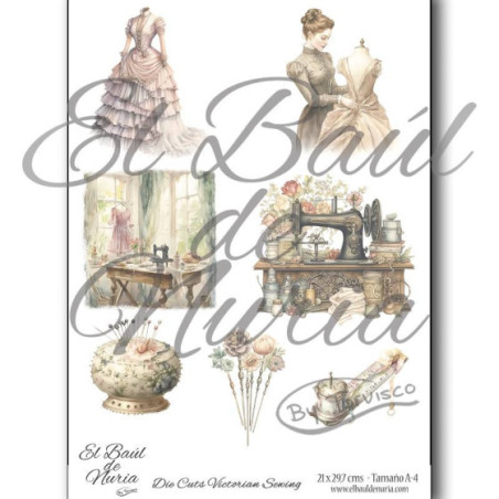 Die Cuts Victorian Sewing