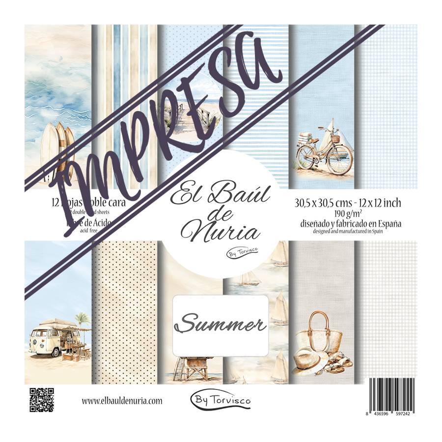 Colección scrapbooking "Summer"