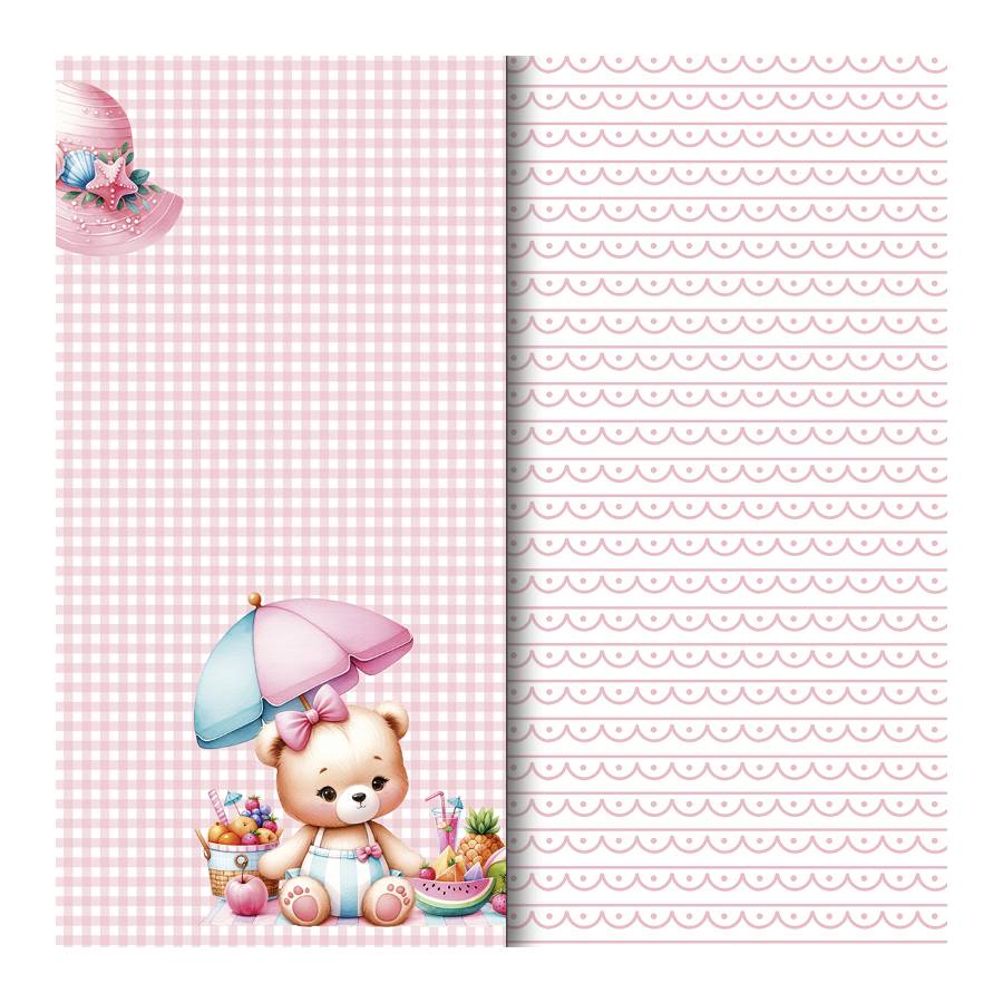 Colección scrapbooking The Beach (Baby Girl)