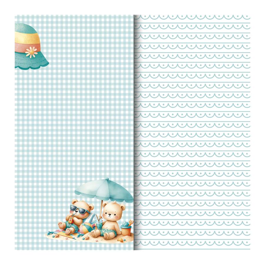 Colección scrapbooking The Beach (Baby Boy)