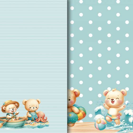 Colección scrapbooking The Beach (Baby Boy)