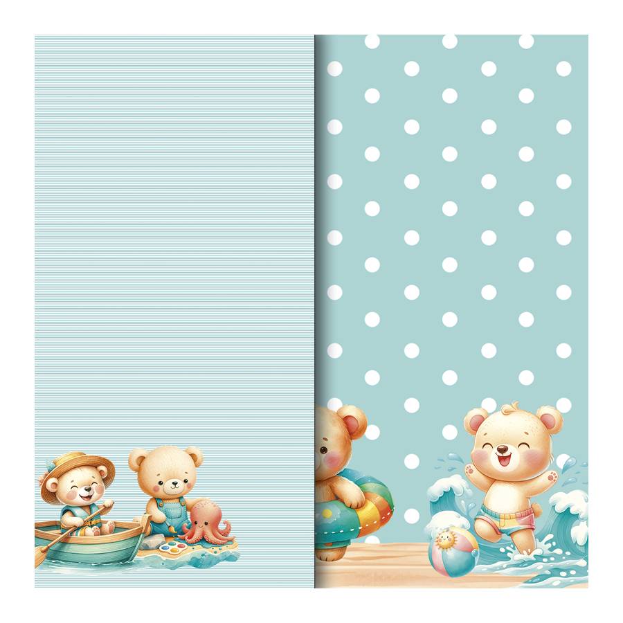 Colección scrapbooking The Beach (Baby Boy)