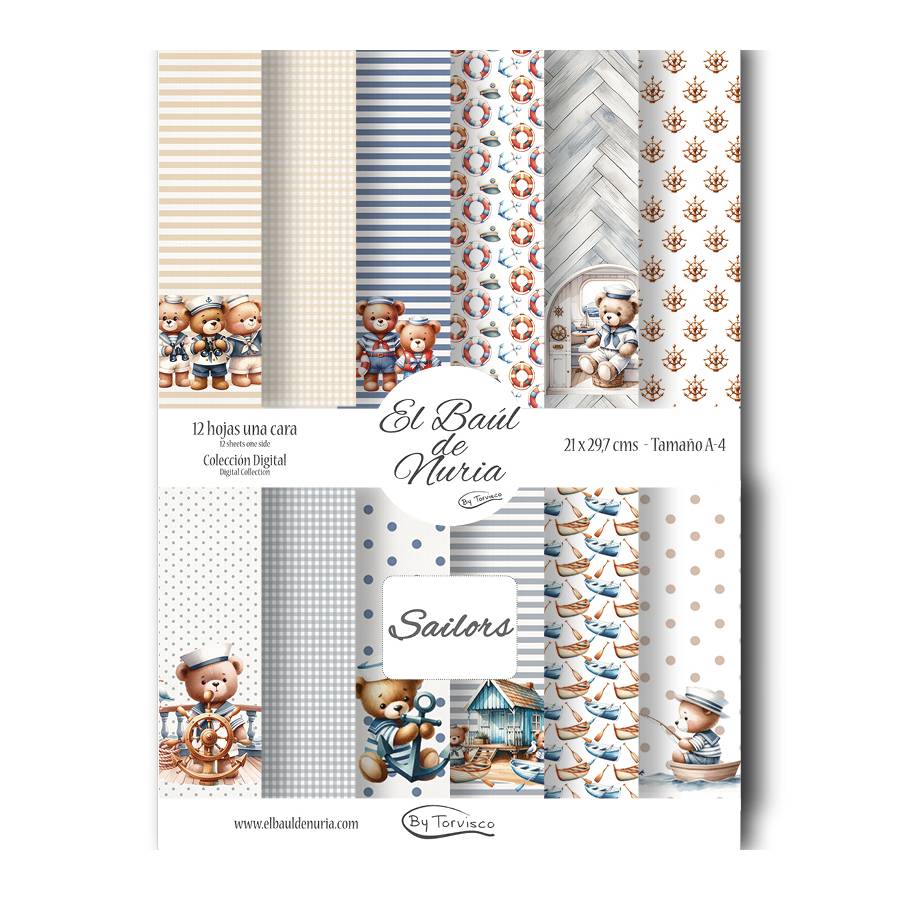 Colección scrapbooking Sailors