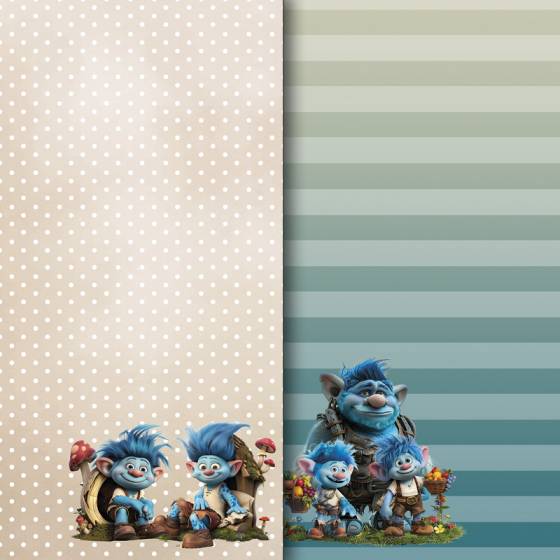 Colección scrapbooking Trolls