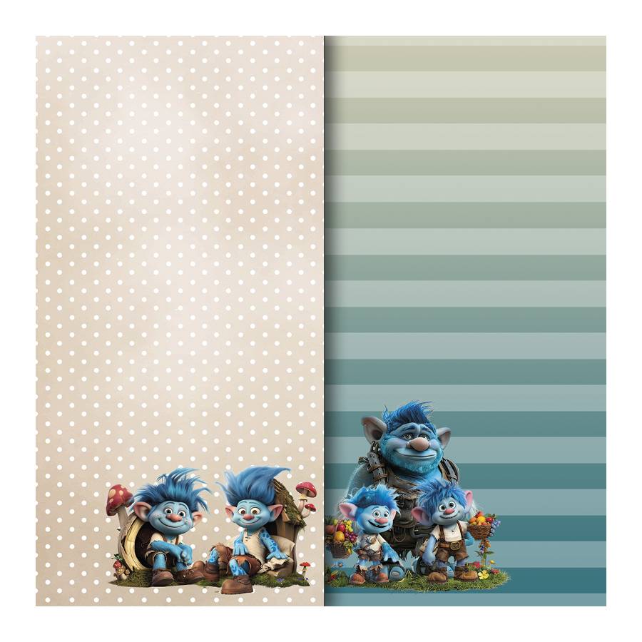 Colección scrapbooking Trolls