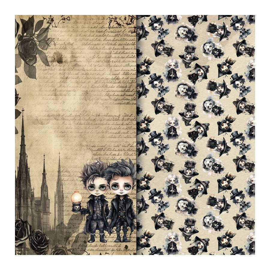 Colección scrapbooking Gothic