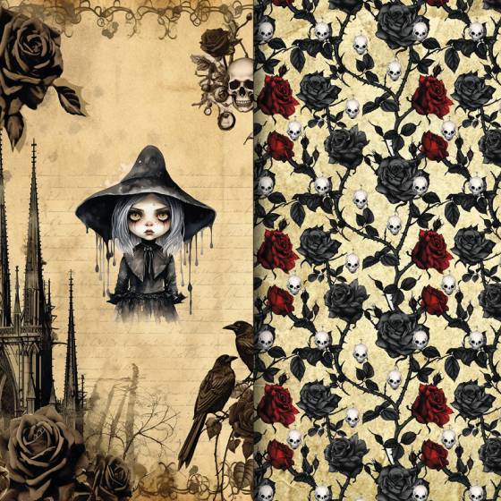 Colección scrapbooking Gothic