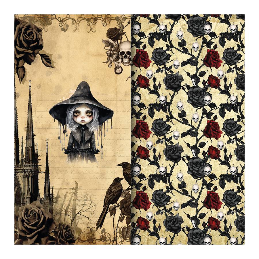 Colección scrapbooking Gothic