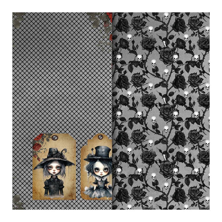 Colección scrapbooking Gothic