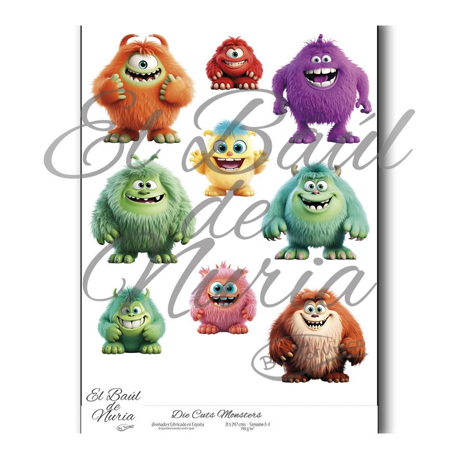 Die Cuts "Monsters"