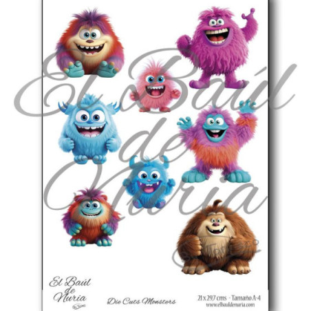 Die Cuts Monsters