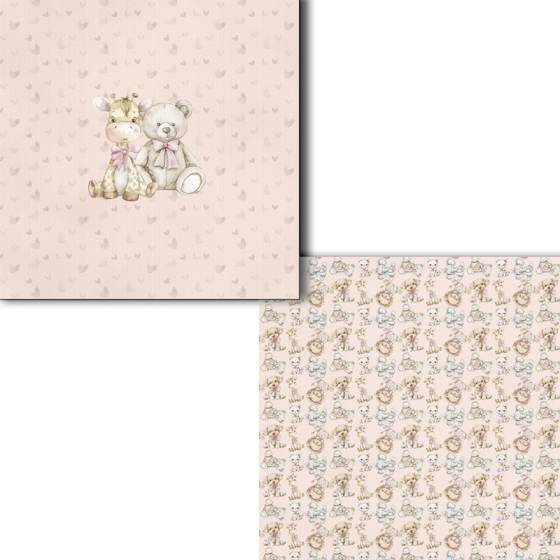 Colección "Pink Rag Animals"