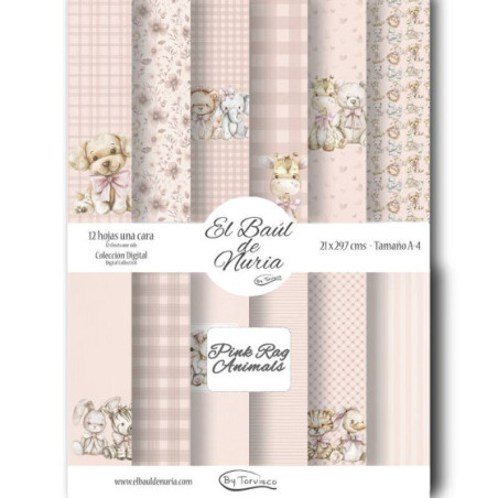 Colección Pink Rag Animals