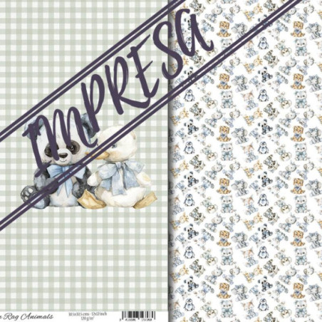 Vellum "Rag Animals"