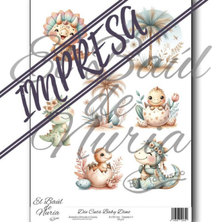 Die Cuts "Baby Dino"