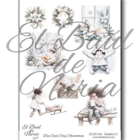 Die Cuts scrapbooking Cozy Christmas