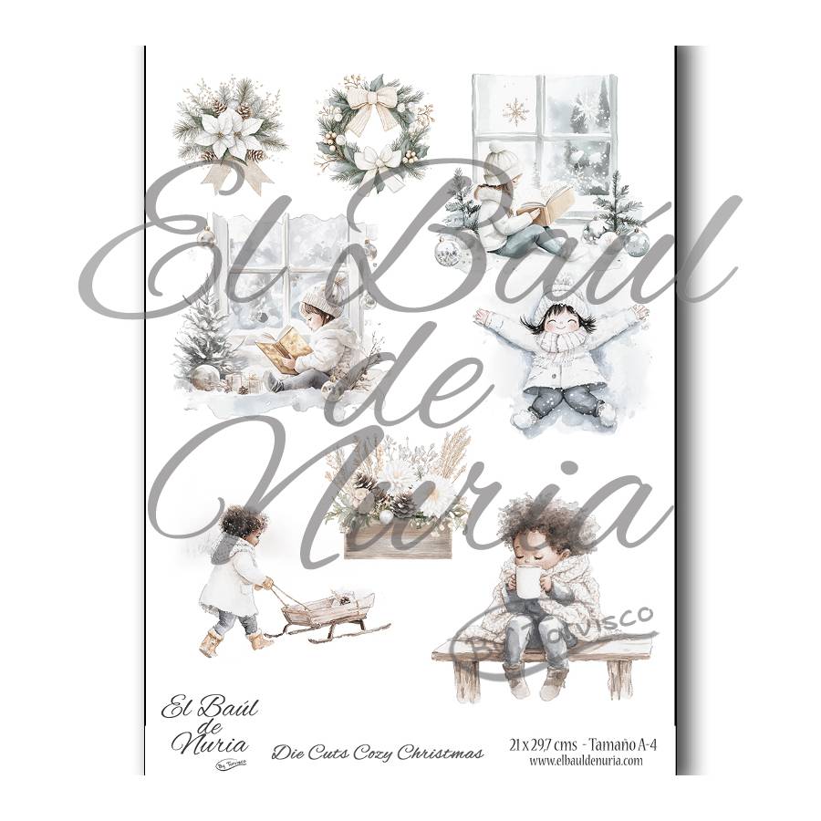 Die Cuts scrapbooking Cozy Christmas