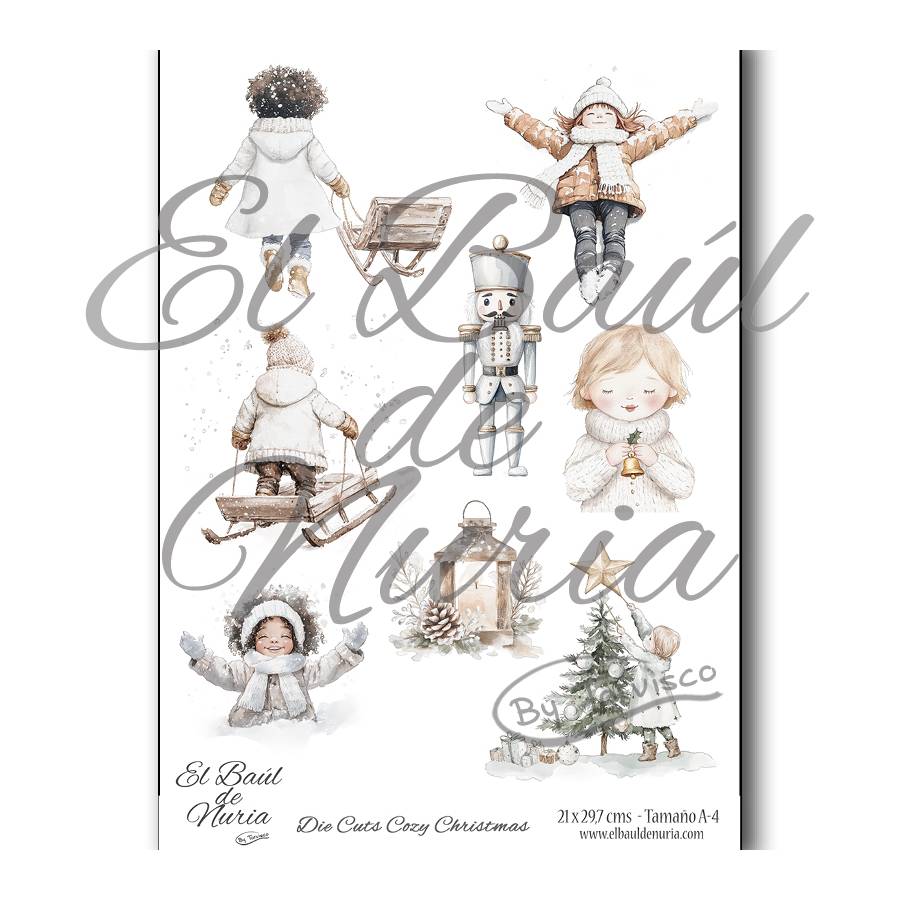 Die Cuts scrapbooking Cozy Christmas