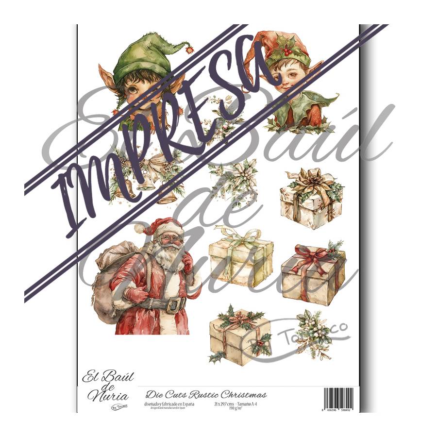 Die Cuts "Rustic Christmas"