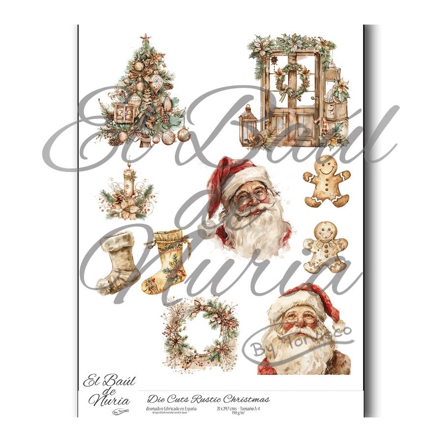 Die Cuts "Rustic Christmas"