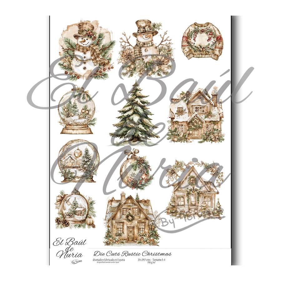 Die Cuts "Rustic Christmas"